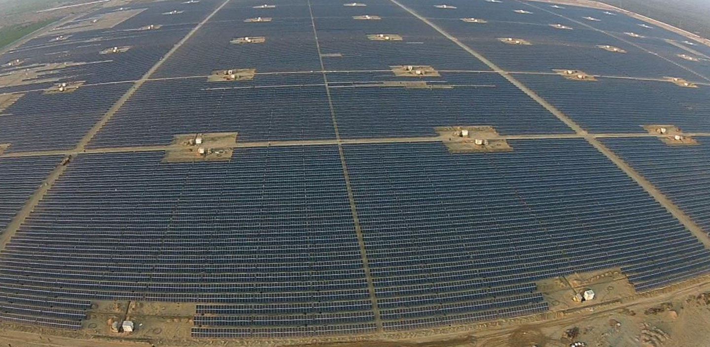 Large Ground Solar Power Station