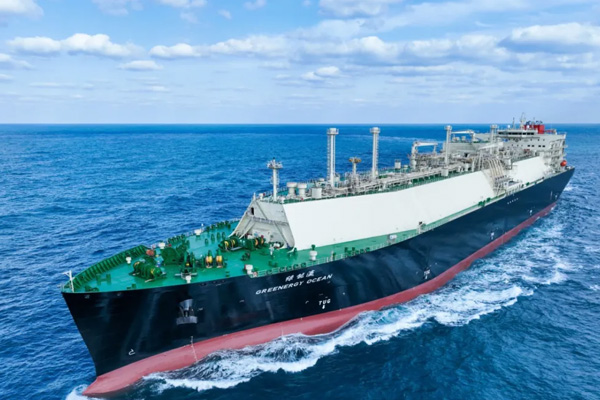 【交船】“绿能瀛”提前5个月“出嫁”！标志公司自主研发设计建造大型LNG船能力实现世界“领跑”