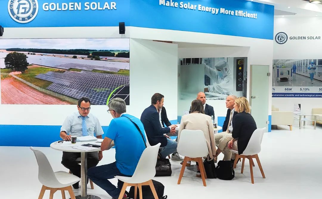 Golden Solar‘s Debut at Intersolar Europe 2024, Ushering in an N-Era of Innovation