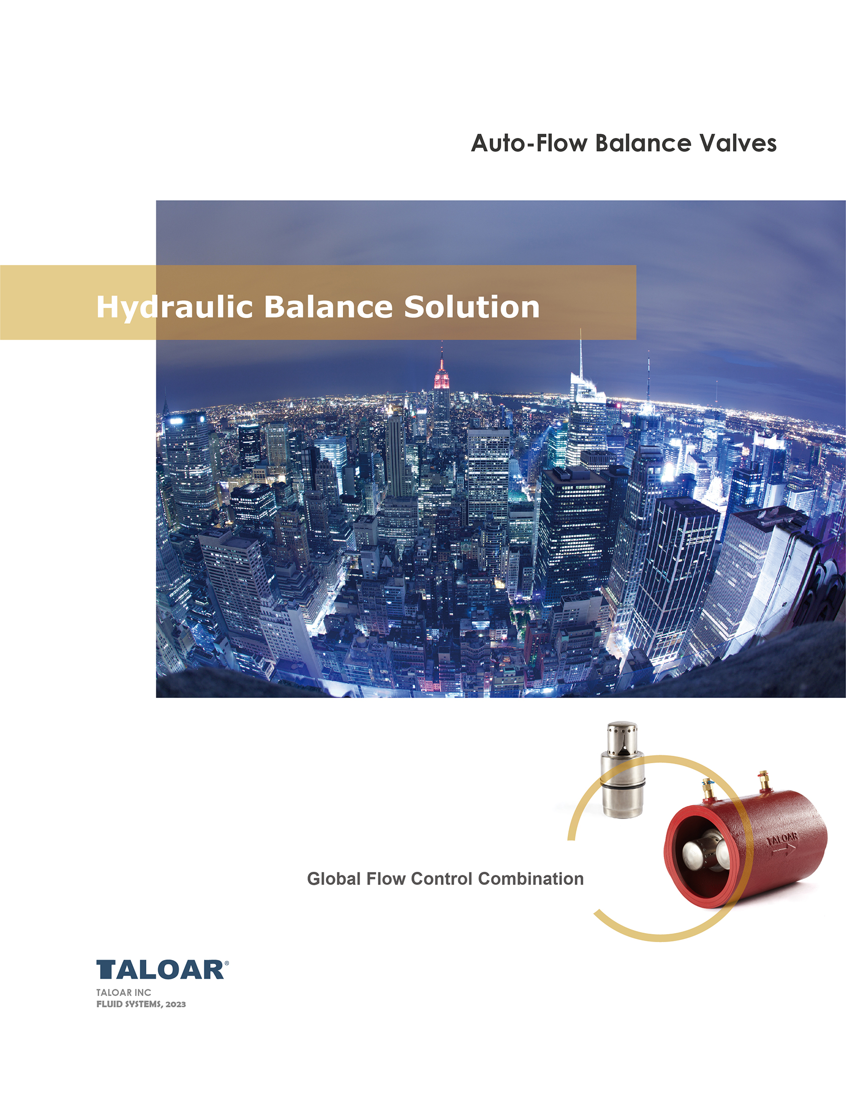 Auto-Flow Balance Valves