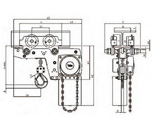 Yalelift LHG,500-3000 kg