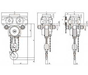 Yalelift ITP/ITG,5000 kg