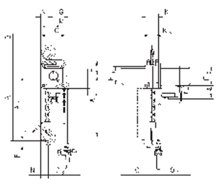 CPA hook type, 2000-3000 kg, single chain