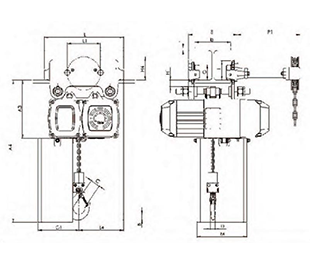 CPVF handcart or handcart trolley type