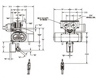 635 series electric trolley type