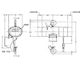 Lodestar XL hook type, 2000-6000 kg